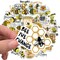 Cute Bee Motivational Stickers for Kids Teens Adults, Funny Bees Animal Stickers for Students, 50PCS Inspirational Be Yourself Aesthetic Hapiuen Stickers for Water Bottles Laptop Phone